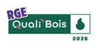 Logo de la certification RGE QualiBois 2026